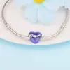 2022 Regalo della mamma che irradia amore mamma ciondolo a forma di cuore in argento sterling 925 perline per creazione di gioielli adatto a braccialetti originali per donna fai da te 791160c01 791505c01