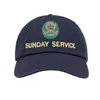 Kanye West Sunday Service Jesus Is King Album Baseball Caps Stickerei Papa Hut Unisex Frauen Mann Hüte Neueste Snapback