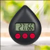 Huishoudelijke thermometers Zonkjassen Home Garden Thermometer Nieuwe producten voor buitenlandse handelswaterdaling Elektronische temperatuur en vochtigheid mete