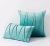 Cushion/Decorative Pillow Inyahome Decorative Plush Velvet Throw Covers Sofa Accent Couch Pillows For Bed Living Room Square CasesCushion/De