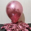 Dekoracja imprezowa 30pcs 5 -calowy metalowy balon metalowy na dekoracje świąteczne, wesela, przyjęcia urodzinowe, uroczystości dla dzieci, rocznica