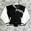 2022 fashion Baseball Coat Uniform Fashion Jacket High Quality Single Breasted Warm Jackets Couples Women Men Varsity Coats Men's Designer Angel Clothing 18