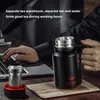 Thermos 400650ml With Tea Infuser Temperature Coffee Filter Stainless Steel Vacuum Insulated Coffee Mug Of Home Water Bottle 220714