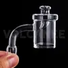 Accesorios para fumar Nail Flat Top Quartz Banger con Carb Cap XXL 30 mm Domeless Nails 10 mm 14 mm 18 mm Macho Hembra para Glass Water Bong