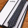 Formele zakelijke tie van heren Europees en Amerikaans beroemde merk Silk Tie Gift Box Classic Leisure First Choice for Huwelijkswerk 1WX2 1WX2