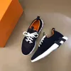 Trendy marki Eclair Sneaker Buty lekki projekt graficzny Wygodne dzianiny gumowe podeszwy biegacz na świeżym powietrzu Techniczne sporty na płótnie EU38-45 MKJK0003