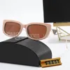 Gafas de sol diseñador de moda Men Goggle Goggle Outdoor Beach Classic Lady Gafas para mujeres Top Luxury Sun Gafass Triangular Firma con caja