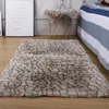 Imitation Rabbit Fur Carpet Comfortable Soft Plush Rug Modern Simple Bedroom For Living Room Balcony Cushion Solid Color Sofa Mat