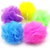 Sublimatie Zachte Body Bubbels Spons Bad Ball Nylon Scrubber Loofah Mesh Net Balls Reinigingssponsen Multi-Color Bath Flower Badkamerbenodigdheden