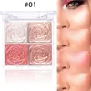 2022 Moda Newst Cmaadu Bronzers 4 Color Eye Shadow Busher