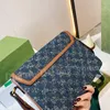 Womens Denim Camera Bag With One Shoulder Diagonal Across Casual Style Design Made Of Soft Leather Old Retro Capacity Is Versatile
