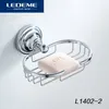 LEDEME Stainless Steel Bathroom Soap Holder Shower Dish Box Shelf Wall Dishes Shelves Bath Tray Accessories L14022 Y200407