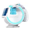 7 in 1 small bubble device water dermabrasion exfoliating clean skin analyzer oxygen jet aqua peel hydro facial beauty machine