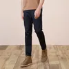 Wiosna zima swobodne spodnie Mężczyźni bawełniany Slim Fit Chinos Modne spodnie męskie ubranie marki Plus Size spant 482 220524