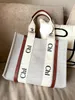 Luxe designer beroemde dameshandtassen WOODY Tote boodschappentas enkele handtas canvas mode PM Grote strandtassen reisgroothandel Crossbody Schouder Portemonnee Portemonnees