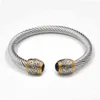 ed Cavo Bracciale Nastro Braccialetti Polsino Multi Bracciali Designer Gioielli Uomo Donna Oro3370