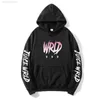 Hommes Designer T-shirts 2022 Noir et Blanc Rouge J Uicewrld Sweat à capuche Juice Wrld Trap Rap Rainbow Glitch World Unpo