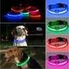LED Flashing Pet Collar Glowing Dog Collar For Safety Walking Pet and Against Pet Lost AA