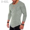 Blusas masculinas plus size s4xl slim fit su￩ter masculino spring outono fino um 220823