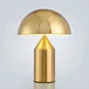 Mushroom Table LED Lamp Postmodern Minimalist Light Bedroom Bedside Study Table Light Nordic Personality Luxury Design Lamp H220423