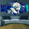 Pinturas Home Decor HD Imprimir Arte de Parede 5 Peça X Pintura Imagem Modular Moderna Lona Animação Poster para Living Room9346396