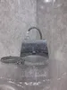 2022 Ny Shiny Rhinestone Hourglass Bag Luxury Diamante Diamond Handväskor Kvinnor Luxurys Fashion Party Bankettklänning Crossbody Shoulder Bag med Date Code Box