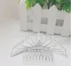 Whole Beautiful Rhinestone Headpieces Crystal Hair Comb for Women or Girls Wedding Party Gift Silver Decorative Head Tiara7161194