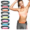 Running midjepåse RACE Number Belt Phone Bib Holder Fanny Pack för Marathon Travel Cycling Fitness Gym 220520