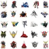 50pcs lot gundam cartone animato cargo sticker estetica per bambini giocattoli per laptop per laptop decalcomanie per auto bagagini fai da te bottiglia d'acqua impermeabile impermeabile