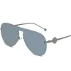 Projektanci okulary przeciwsłoneczne marka okularów Outdoor Sports Shades Polaryzowane UV Okulss Bamboo kształt metalowy ramka klasyczna dama luksus Sung9700850