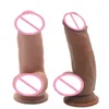 Nxy dildos dongs realistisk dildo med glans verklig penis max bredd 5 0cmtestis sex leksaker för kvinna massage g spot insats vagina onani stång 220511