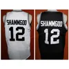 Nikivip Custom＃12 God Shammgod Providence College Basketball Jersey Men's Black Stitched Any Size 2XS-3XL 4XL 5XL NAME NUMBER NUMBER VINTAGE