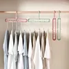 Cabides racks de 9 orifícios para cabide de roupas de roupas de 9 buracos, economia de espaço de roupas de secagem multifuncional, pano de armazenamento de guarda-roupa