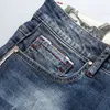 Été hommes Stretch jean court mode décontracté coupe ajustée haute qualité élastique Denim Shorts hommes marque vêtements 220629