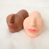 Garganta profunda Oral Sexy Masculpator de bolso de bolso de BOBOLOS 4D Blow Blow Blow Job Vagina Cup com brinquedos de língua para homens