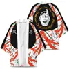 Camisetas masculinas Anime Tokyo Revengers Kimono Souya Kawata Shura Impressão Camisa legal 3D Casual para homens e mulheres