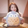 38-45 cm mignon hibou jouets en peluche Kawaii dessin animé Nighthawk poupée douce simulation peluche aigle animal sommeil oreiller cadeau de noël pour les enfants LA453