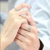 Minimalism Rose Gold Färg Rund Geometrisk Finger Ring För Kvinnor Män 2022 Klassisk Cirkel Ringar 4mm Joint Par Ring Smycken