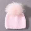 Hiver chaud bébé chapeaux cachemire rides tricoté mignon chapeau pour filles garçons décontracté couleur unie enfants bonnet chapeaux J220722