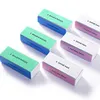 Epacket 20PCS Nail File Buffers Pedicure Care Nails Perfection Art Tool Set Four Sides Colored Nail Polishing Block312Q285d