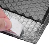 Present Wrap 50pcs/Lot Black Foam Bubble Mailers Bag Self Seal Padded kuvert Förpackningshölje med