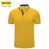 Polo d'été à manches courtes pour hommes, impression personnalisée, groupe de société personnalisé, haut brodé, Camisa Masculina, 220608