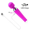 Ikoky krachtige Magic Wand Av -vibrator clitoris stimulatorvibrerend dildo vrouwelijke masturbator g spot massager sexy speelgoed voor vrouw