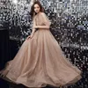 Party Dresses Champagne Prom Halter Woman Night Floor-Length Beading Dress A-Line Evening DressesParty