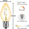 6Pack 7W 10W Night Light SES E12 E14 Small Edison Screw 110V to 240V Replacement Pygmy Spare Bulb for Himalai Salt Lamp Fridge H220428