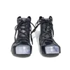 Erkek ayak bileği botları el yapımı gerçek deri retro üst ayakkabılar büyük boyutlu hip hop moda spor ayakkabılar adam dantel düz ayakkabılar