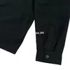 22SS Италия весенняя осень ограниченная классическая куртка Man Women High Compled Designer Street Black Jacket Наружный карман повседневный отворотный оценочный переход Tjamjk008