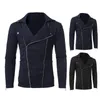 Vestes pour hommes Terrific Jacket Solid Color Rivet Cool Spring Coat Men JacketMen's