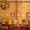 Strings 2.5M EU/US Plug Led Christmas Tree /Elk/Star Fairy Lights Garlands Outdoor Curtain String Light For Wedding Party Year DecorLED