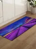 Carpets Lavender Flower Sea Air Balloon Pattern Printed Rectangular Felt Rugs Bedroom Rug All Kitchen And Home Decorations Floor MatCarpets